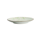 Preview: Plate Green Cosmos, Stoneware, Ø 22.7 × 3.1 cm, Item No. 16509