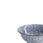 Preview: Ramen Bowl Hana Blue Mixed Bowls Momiji Maple White/Blue, Porcelain, Ø 20.5 × 8 cm, 1.2 l, Item No. 16540