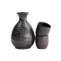 Preview: TDS, Sake Set 1:2, Kuro Tetsusabi, Item nr.16544