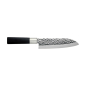 Preview: Santoku Knife (All-Purpose Knife) Hammered Style, Stainless Steel, Blade 16.5 cm