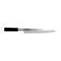 Preview: Sashimi Knife (Filleting Knife) Hammered Style, Stainless Steel, Blade 21 cm