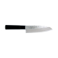 Preview: Santoku Knife (All-Purpose Knife) Hammered Style, Stainless Steel, Blade 16.5 cm