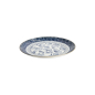 Preview: Plate Flora Japonica Ginkgo Blue/White, Porcelain, Ø 20.6 × 2.2 cm, Item No. 16716