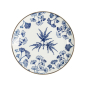 Preview: Teller Flora Japonica Maple Blau/Weiß, Porzellan, Ø 25,7 × 3 cm, Art.-Nr. 16721