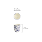 Preview: Tea Cup Flora Japonica Ginkgo Blue, Porcelain, Ø 6.7 × 7.7 cm, 170 ml, Item No. 16724