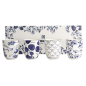 Preview: TDS, Tea Cup Set Flora Japonica Blue, 4 pcs., Porcelain, Ø 6.7 × 7.7 cm, 170 ml, Item No. 16728