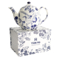 Preview: Teekanne Flora Japonica Blau/Weiß, Porzellan, 1,3 l, Art.-Nr. 16729