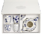 Preview: Teapot with 4 Tea Cups Flora Japonica Blue/White, 5 pcs., Porcelain, 1.3 l, Item No. 16733