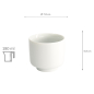 Preview: TDS, Sake Cup, Original Tasting Cup Kiki, 7.8x6.8cm, 180ml, Art.-Nr.16792