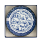 Preview: Plate Set Flora Japonica Blue/White in a gift box, 4 pcs., Porcelain, Ø 16 × 2 cm, Item No. 16851