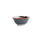 Preview: Rice Bowl Asakusa Samurai White/Red/Black, Porcelain, Ø 14.8 × 7 cm, 550 ml, Item No. 16854