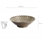 Preview: TDS, Noodle Bowl, Mixed Bowls Ohachi, Black, Ø25.4x7.8cm 1600ml, Item No. 16868