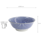 Preview: TDS, Rice Bowl, Kotobuki, Mixed Bowl, Ø 20.3 x 8 cm - Item no: 16872