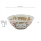 Preview: TDS, Rice Bowl, Kawaii Fuku Cat Neko, Pink, Ø 20.3x8cm 1000ml, Item No. 16902