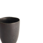 Preview: Tea Cup Onyx Noir Black, Stoneware, Ø 7.5 × 8.8 cm, 240 ml, Item No. 16918