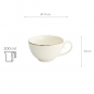 Preview: TDS, Mug, Nippon White, Stars, 100 ml, Item No. 16939