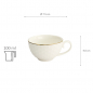 Preview: TDS, Mug, Nippon White, Stars, Ø 7.5 x 4.6 cm 100 ml - Item No. 16939