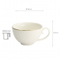 Preview: TDS, Cup, Nippon White, Stars, Ø 10 x 6.2 cm 250 ml - Item No. 16955