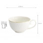 Preview: TDS, Cup, Nippon White, Stripes, Ø 10 x 6.2 cm 250 ml - Item No. 16956