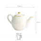 Preview: Nippon White Teapot at g-HoReCa (picture 8 of 8)