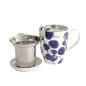 Preview: Mug Flora Japonica Ivy Blue in Gift Box, Porcelain, 380 ml, Item No. 16979