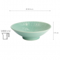 Preview: TDS, Noodle Bowl, Mixed Bowls, Sabi Kobiki, Green, Ø24.5x7.5cm, Item No. 17031