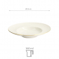 Preview: TDS, Pasta Plate, Nippon White, Waves, Ø 21 x 8 cm 160 ml, Item Nr. 17145