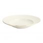 Preview: TDS, Pasta Plate, Nippon White, Stars, Ø 25.8 x 5 cm 300 ml - Item No. 17146