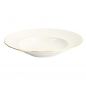 Preview: TDS, Pasta Plate, Nippon White, Lines, Ø 25.8 x 5 cm 300 ml - Item No. 17147