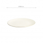 Preview: TDS, Plate, Nippon White, Stars, Ø 28.5 cm - Item No. 17159