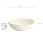 Preview: TDS, Bowl, Nippon White, Stars, Ø 21 x 6.3 cm 1100 ml - Item No. 17163