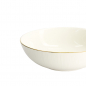 Preview: TDS, Bowl, Nippon White, Lines, Ø 21 x 6.3 cm - Item No. 17164