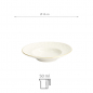 Preview: TDS, Pasta Plate, Nippon White, Stars, Ø 13 cm 50 ml - Item No. 17274