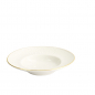 Preview: TDS, Pasta Plate, Nippon White, Lines, Ø 13 cm 50 ml - Item No. 17275