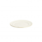 Preview: TDS, Plate, Nippon White, Lines, Ø 16 cm - Item No. 17280