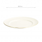 Preview: TDS, Plate, Nippon White, Stars, Ø 27 cm - Item No. 17287