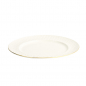 Preview: TDS, Plate, Nippon White, Stripes, Ø 27 cm - Item No. 17289