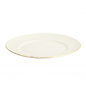 Preview: TDS, Plate, Nippon White, Waves, Ø 29.5 cm - Item No. 17294