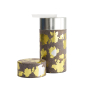 Preview: TDS, Tea Container S.S., 7.4x15.5cm, 200gr, Black/Gold, item No.: 17318