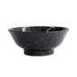 Preview: TDS, Ramen Bowl, Mixed Bowls, Masamura Seikaiha Black, Ø 21.3 x 8.7 cm 1250 ml - Item No. 17437