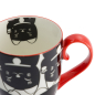 Preview: TDS, Kawaii Lucky Cat Mug with Giftbox, Black Cat, Ø 8.5x10.2cm 380ml , Item No. 17616