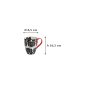 Preview: Mug Kawaii Lucky Cat Black in Gift Box, Porcelain, Ø 8.5 × 10.2 cm, 380 ml, Item No. 17616