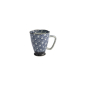 Preview: Mug Wave Blue/Grey, Stoneware, Ø 9 × 11 cm, 400 ml, Item No. 17722