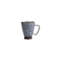 Preview: Mug Circle Blue/Grey, Stoneware, Ø 9 × 11 cm, 400 ml, Item No. 17725