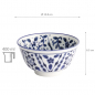 Preview: TDS, Bowl, Tokyo Blue, Mixed Bowls, Maizuru, Ø 12.8 x 6.5 cm, 400 ml, Item No. 17761