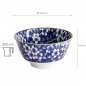 Preview: TDS, Schale, Tokyo Blue, Mixed Bowls, Sakura, Ø 12,8 x 6,5 cm, 400 ml , Art.-Nr. 17762