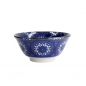 Preview: TDS, Bowl, Mixed Bowls, Flower Blue, Ø 14.8 x 6.8 cm 550 ml - Item No. 17782