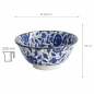 Preview: TDS,  Schale, Mixed Bowls, Koimari Botan, Ø 14,8 x 6,8 cm 550 ml  - Art Nr. 17783