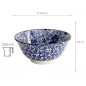 Preview: TDS, Bowl, Mixed Bowls, Sakura Chirashi, Ø 14.8 x 6.8 cm 550 ml - Item No. 17784