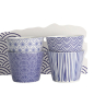 Preview: Teebecher-Set Nippon Blue (Blau/Weiß), 4-tlg., Porzellan, Ø 8,3 × 6,5 cm, 180 ml, Art.-Nr. 17836